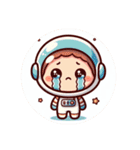 宇宙飛行士スタンプシリーズ（個別スタンプ：17）