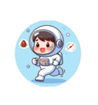 宇宙飛行士スタンプシリーズ（個別スタンプ：24）