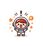 宇宙飛行士スタンプシリーズ（個別スタンプ：25）