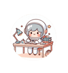 宇宙飛行士スタンプシリーズ（個別スタンプ：29）