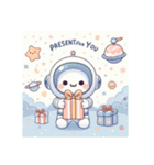 宇宙飛行士スタンプシリーズ（個別スタンプ：34）