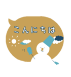 【冬】雪だるま（個別スタンプ：5）