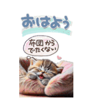 ねこちぃずneo★秋・冬のやさしい挨拶-BIG-（個別スタンプ：5）