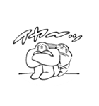 もっと！肩幅くん（個別スタンプ：6）