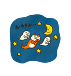 ハロウィンのネコたち（個別スタンプ：8）