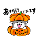 ふでしば26【秋、ハロウィン】筆文字（個別スタンプ：23）