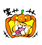 ふでしば26【秋、ハロウィン】筆文字（個別スタンプ：31）