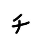 LINEで視力検査カタカナ編（個別スタンプ：18）