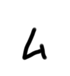 LINEで視力検査カタカナ編（個別スタンプ：34）