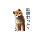 口の悪い芝犬（個別スタンプ：22）