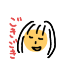 the girl is funny（個別スタンプ：1）