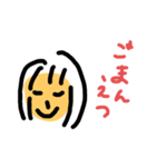 the girl is funny（個別スタンプ：5）