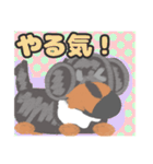 【絵本風編1】シルバーダップルのダックス（個別スタンプ：2）