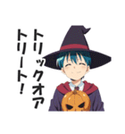 ハロウィンコスプレ少年の日常会話スタンプ（個別スタンプ：6）