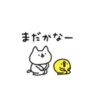 しょぼいねこの待ち合わせ（個別スタンプ：13）