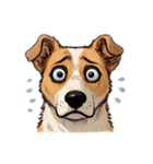 色々な感情の犬（個別スタンプ：8）
