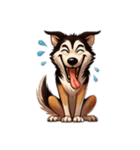 色々な感情の犬（個別スタンプ：11）