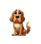 色々な感情の犬（個別スタンプ：12）