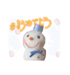 夢みる雪だるま（個別スタンプ：39）