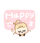 愛されピンク♡ふんわりhappy（個別スタンプ：12）