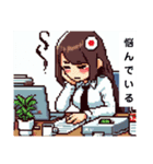 ドット絵スタンプ12（個別スタンプ：7）