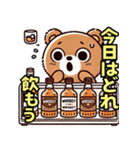 ウイスキー大好きクマさんの日常（個別スタンプ：24）