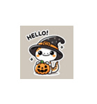 爬虫類のハロウィーン（個別スタンプ：20）