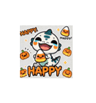 爬虫類のハロウィーン（個別スタンプ：26）