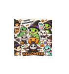 爬虫類のハロウィーン（個別スタンプ：35）