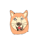 夫が描いた絵からしか得られないものがある（個別スタンプ：9）