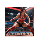 敬語で！女子プロレスラームーブ（個別スタンプ：5）