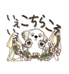 シーズー犬【草花と一緒】2024（個別スタンプ：26）