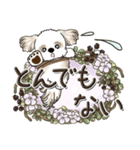 シーズー犬【草花と一緒】2024（個別スタンプ：29）