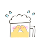 ゆるカワ ビール＋犬（個別スタンプ：39）