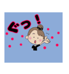 大きな文字で見やすく可愛いスタンプ（個別スタンプ：25）