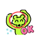 くまさんなスタンプ（個別スタンプ：5）