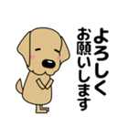 大きな文字 優しい気づかい 犬好きさんへ（個別スタンプ：2）