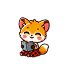子狐スタンプ（個別スタンプ：17）