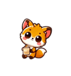 子狐スタンプ（個別スタンプ：24）