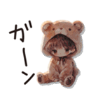 着ぐるみくまちゃんがんばるたけちゃん。（個別スタンプ：22）