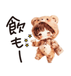 着ぐるみくまちゃんがんばるたけちゃん。（個別スタンプ：36）