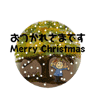 アナログ クリスマス大好き！（個別スタンプ：6）