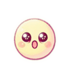 まるかお絵文字スタンプ（個別スタンプ：6）