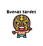 メキシコのルチャリブレくん（個別スタンプ：3）