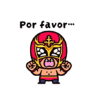 メキシコのルチャリブレくん（個別スタンプ：5）