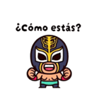 メキシコのルチャリブレくん（個別スタンプ：7）