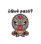 メキシコのルチャリブレくん（個別スタンプ：8）