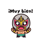 メキシコのルチャリブレくん（個別スタンプ：10）
