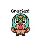 メキシコのルチャリブレくん（個別スタンプ：11）