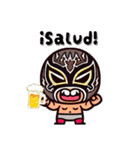 メキシコのルチャリブレくん（個別スタンプ：15）